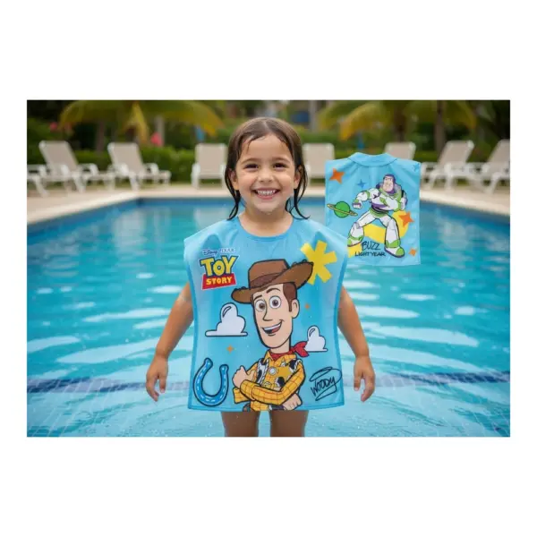 Ez78140 Poncho Playa Microfibra Toy Story Sun City