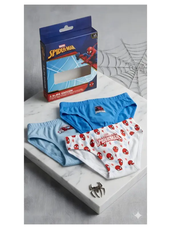 Ez80048 Pack 3 Slips Spiderman Sun City