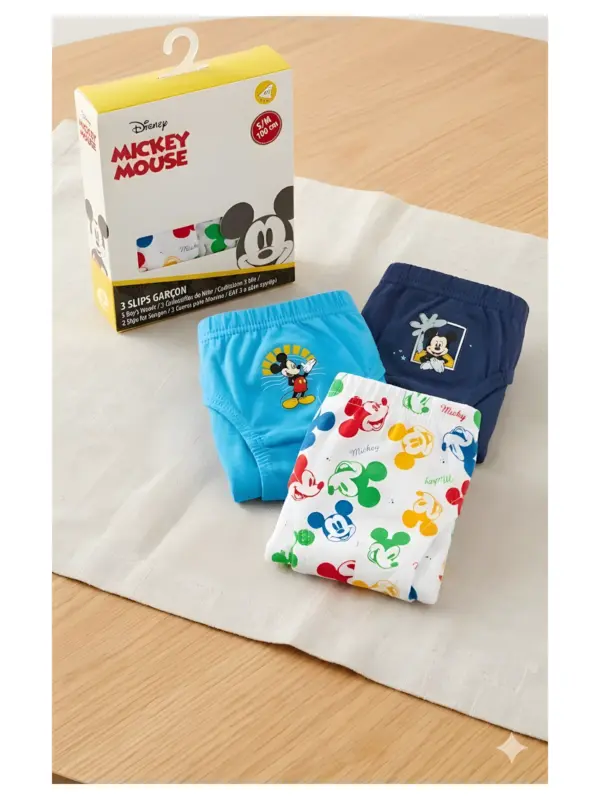 Ez80054 Pack 3 Slips Mickey Mouse Sun City