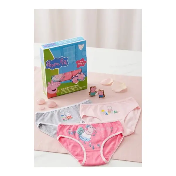Ez80076 Pack 3 Braga Peppa Pig Sun City