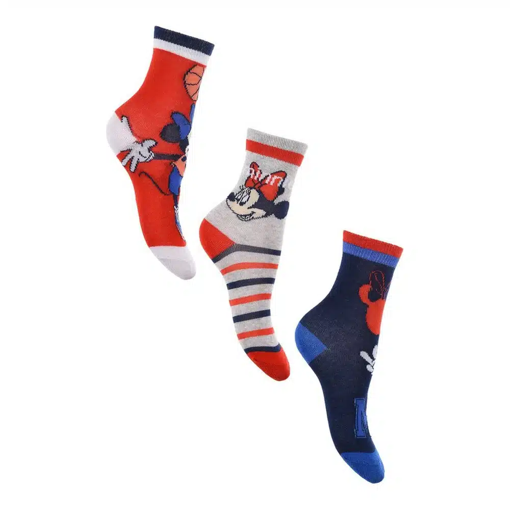 Hw0630 Pack 3 Calcetines Minnie Sun City - Imagen 2