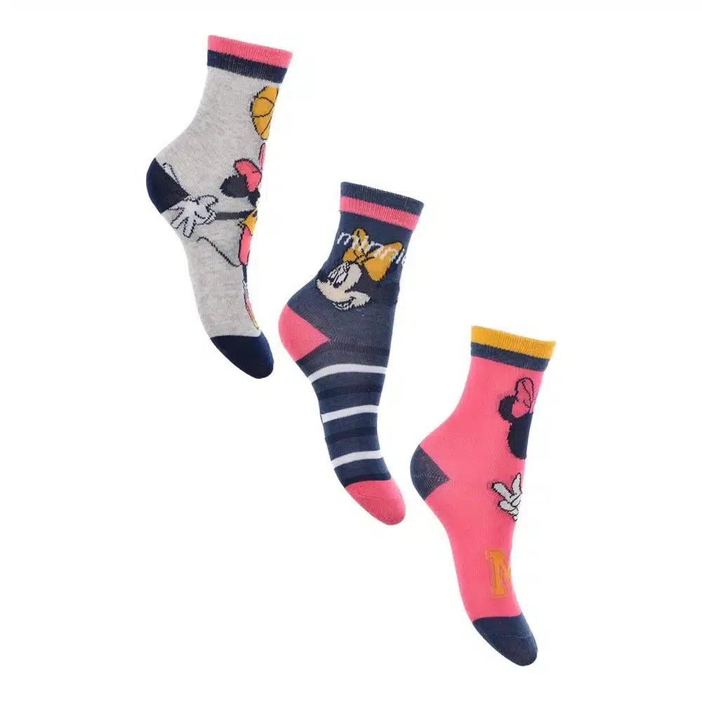 Hw0630 Pack 3 Calcetines Minnie Sun City - Imagen 3