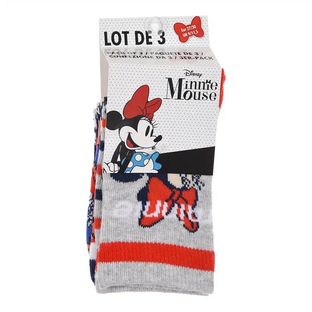 Hw0630 Pack 3 Calcetines Minnie Sun City - Imagen 4