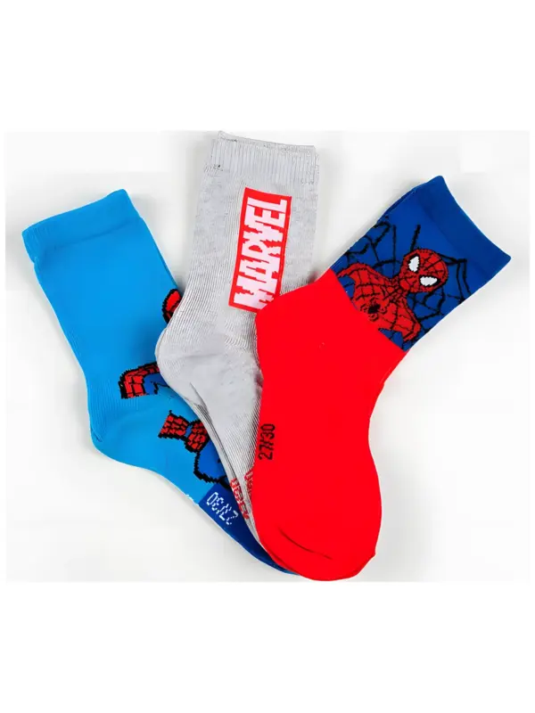 Hy06039 Pack 3 Calcetines Spiderman Sun City