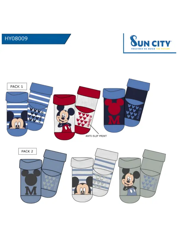 Hy08009 Calcetin Antideslizante Sun City