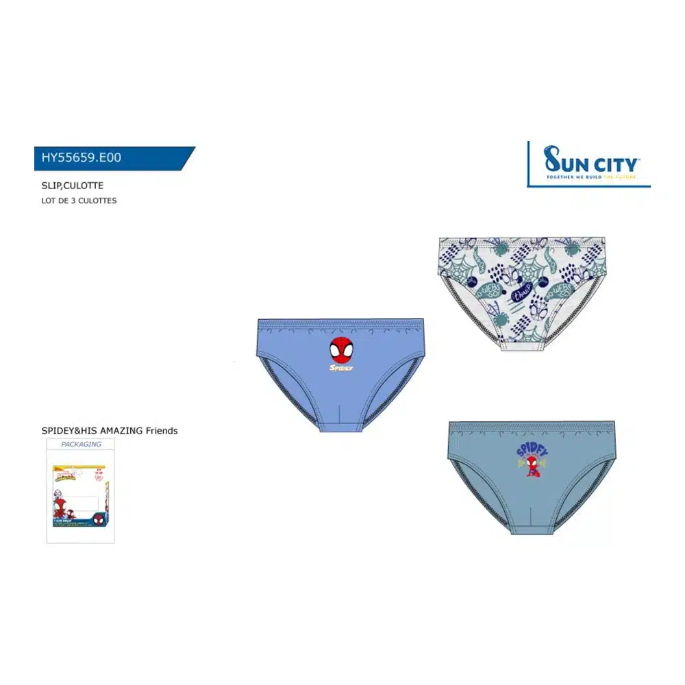 Hy55659 Slip Spidey Sun City