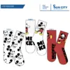 Hy57658 Calcetin Mickey Sun City Pack 3