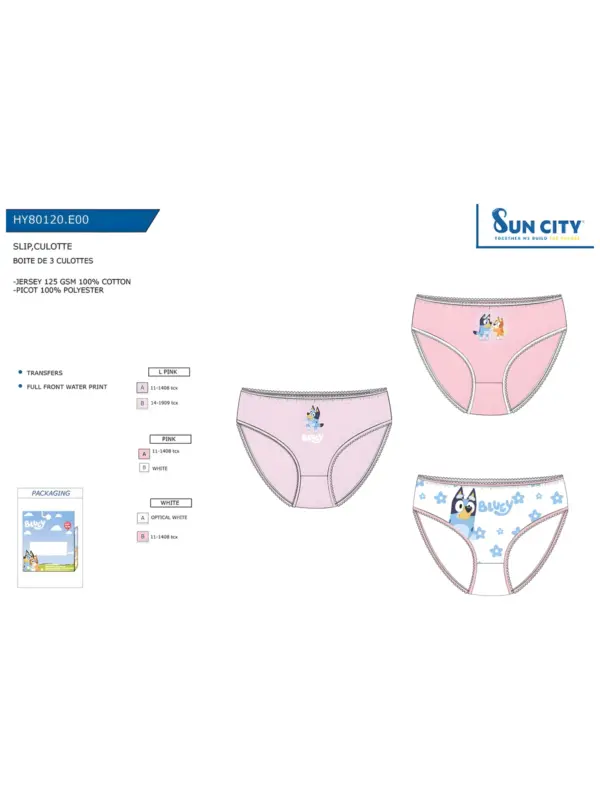 Hy80120 Braga Bluey Sun City