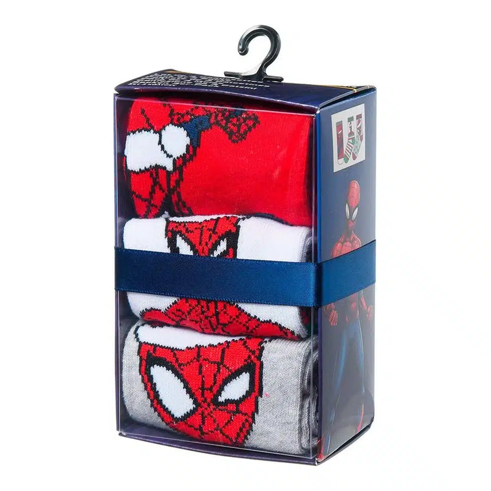Xh0679 Caja Calcetines Spiderman Pack 3 Sun City - Imagen 2