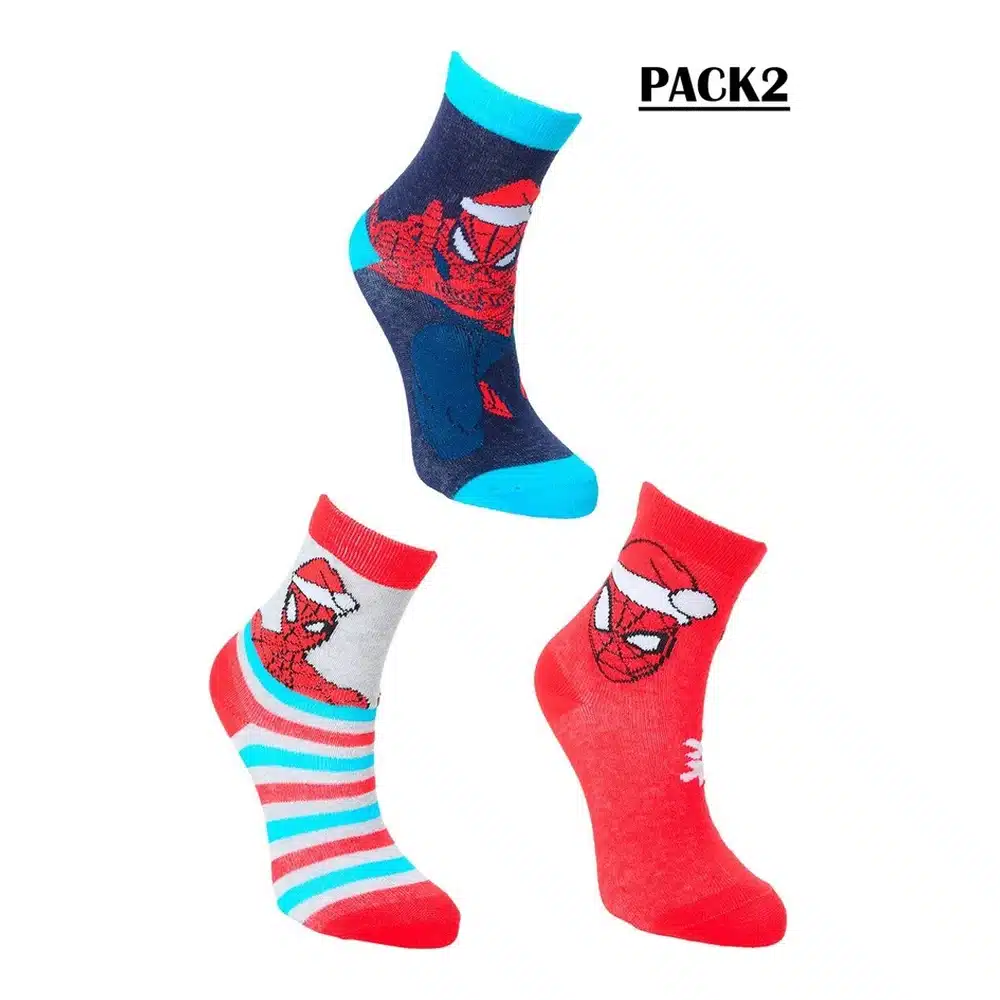 Xh0679 Caja Calcetines Spiderman Pack 3 Sun City - Imagen 6