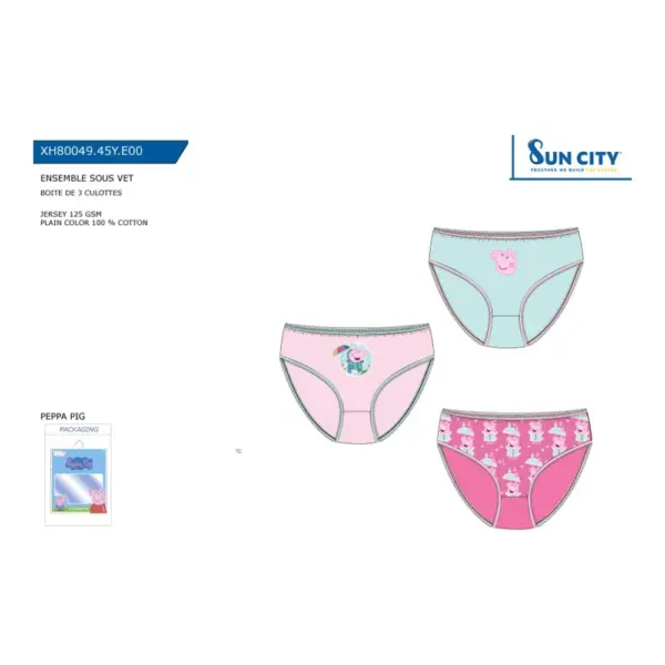 Xh80049 Braga Peppa Pig Sun City