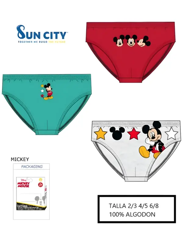 Ye80036 Slip Mickey Sun City