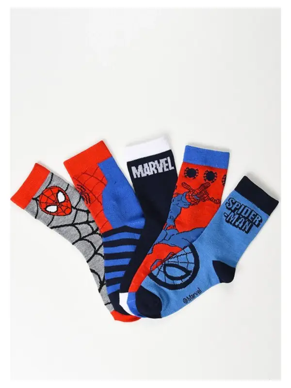 Zh06051 Pack 5 Calcetines Spiderman Surtido 1 Sun City