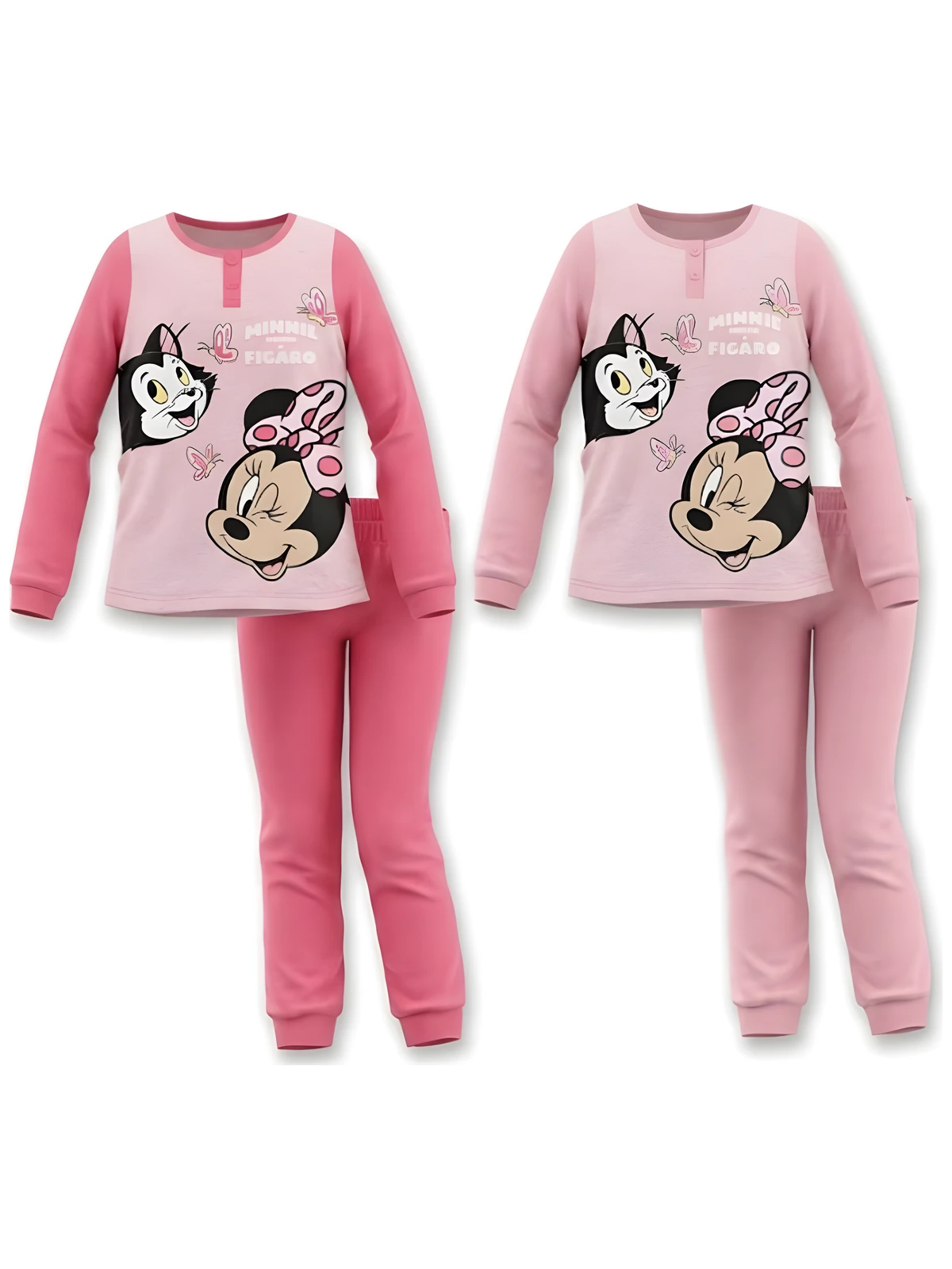 Zh20186 Pijama Largo Interlock Minnie en Caja Sun City - Imagen 2