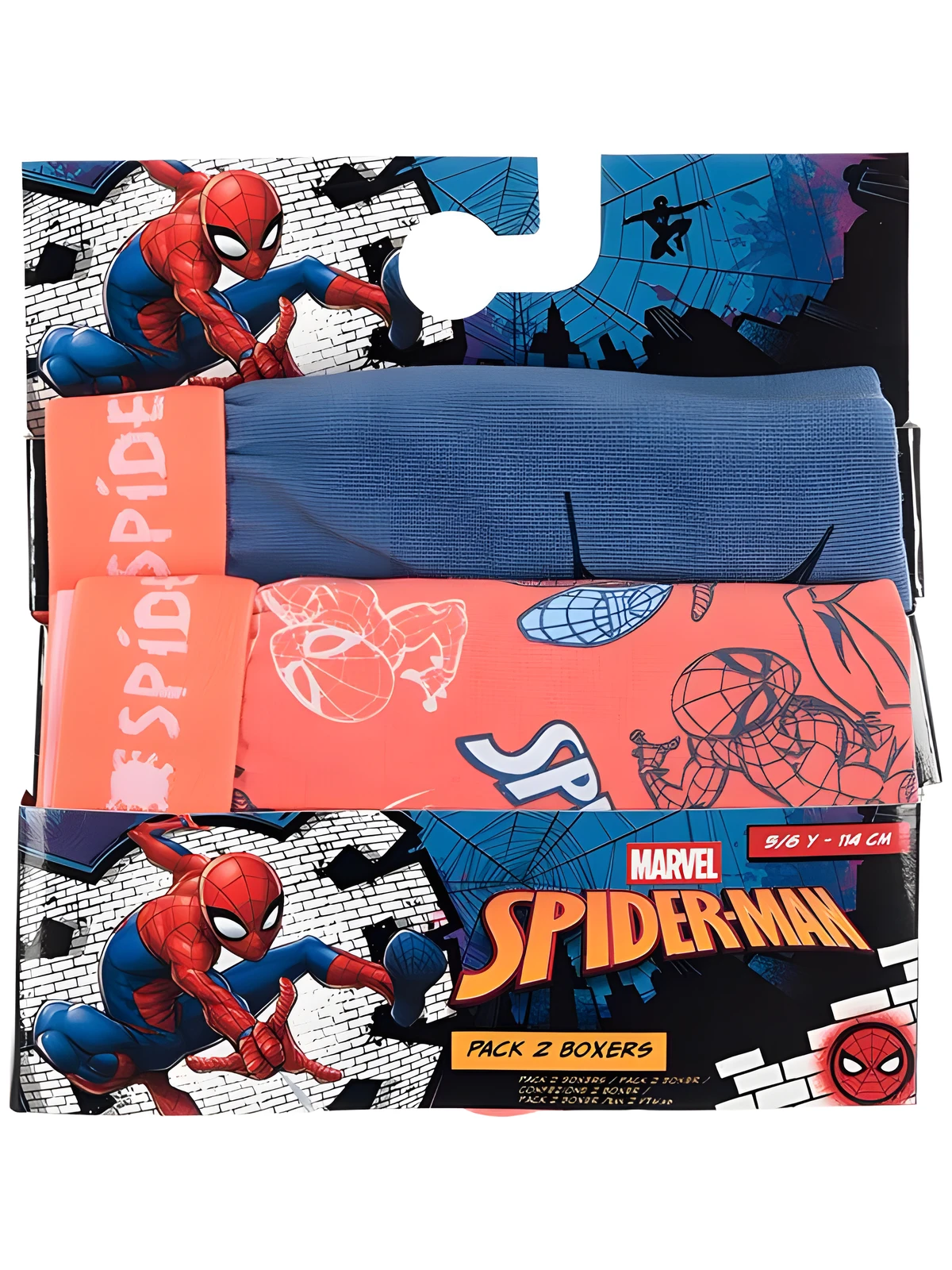 Zh30017 Lote 2 Boxers Spiderman Sun City - Imagen 3
