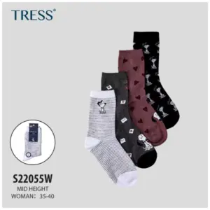 Calcetin S22055w Tress Pack 12