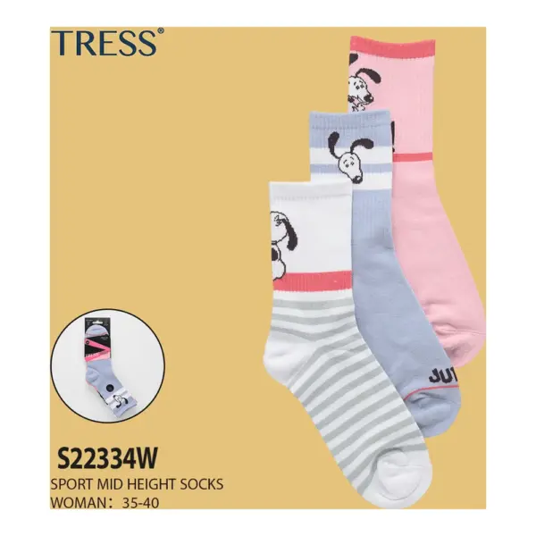 S22334w Calcetin Tress Pack 12