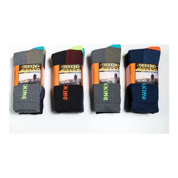 8002 Calcetin Trekking Vivo Trotes Pack12