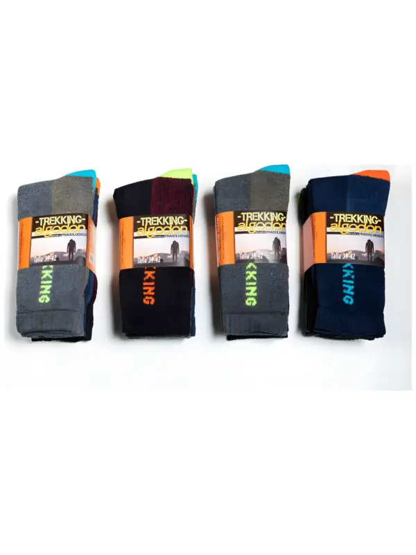 Calcetin Trekking Vivo Trotes Pack12 8002