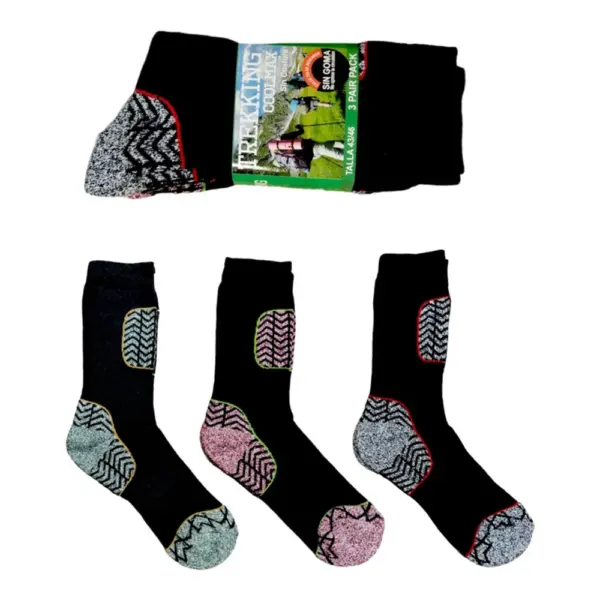 8008 Calcetin Trekking Senderismo Pack12