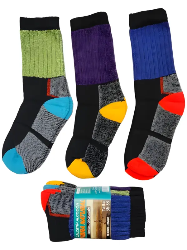 Calcetin Treking Especial Pack12 8013