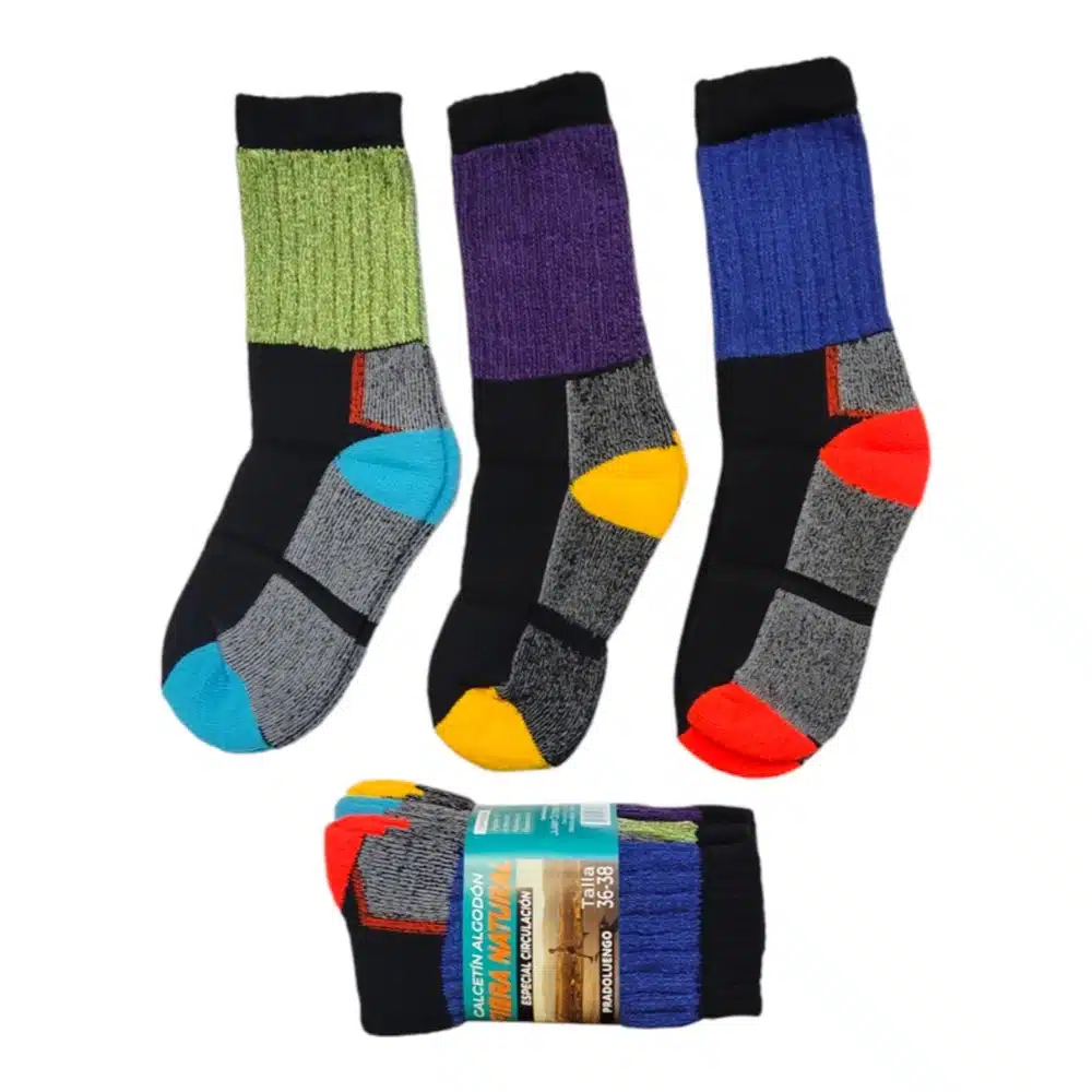 Calcetin Treking Especial Pack12 8013
