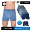 Boxer Algodon sin Costuras Unco 10487 Pack 12 - M