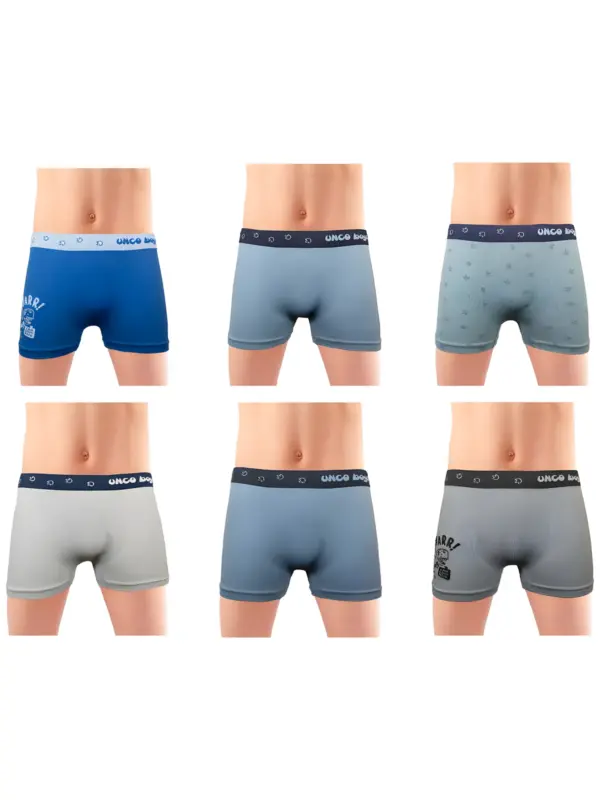 Boxer sin Costuras Unco Niño 7001 Pack 3