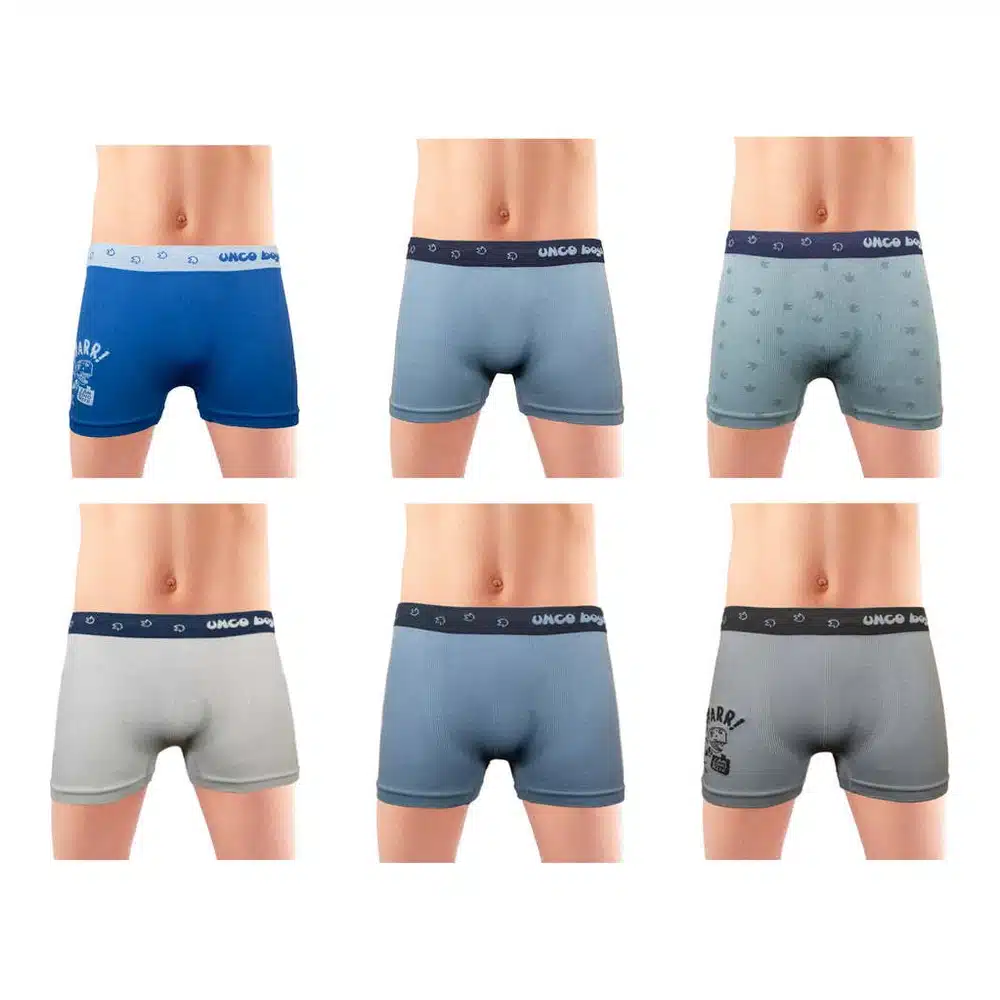 Boxer sin Costuras Unco Niño 7001 Pack 3