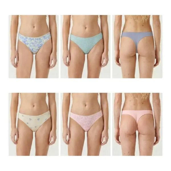 202 Tanga Mujer Pack 3 Waterlemon