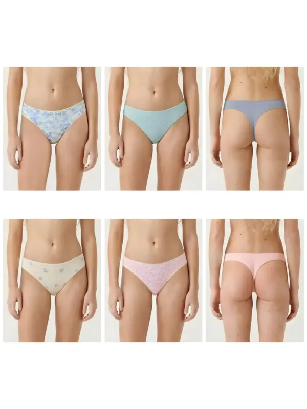 202 Tanga Mujer Pack 3 Waterlemon