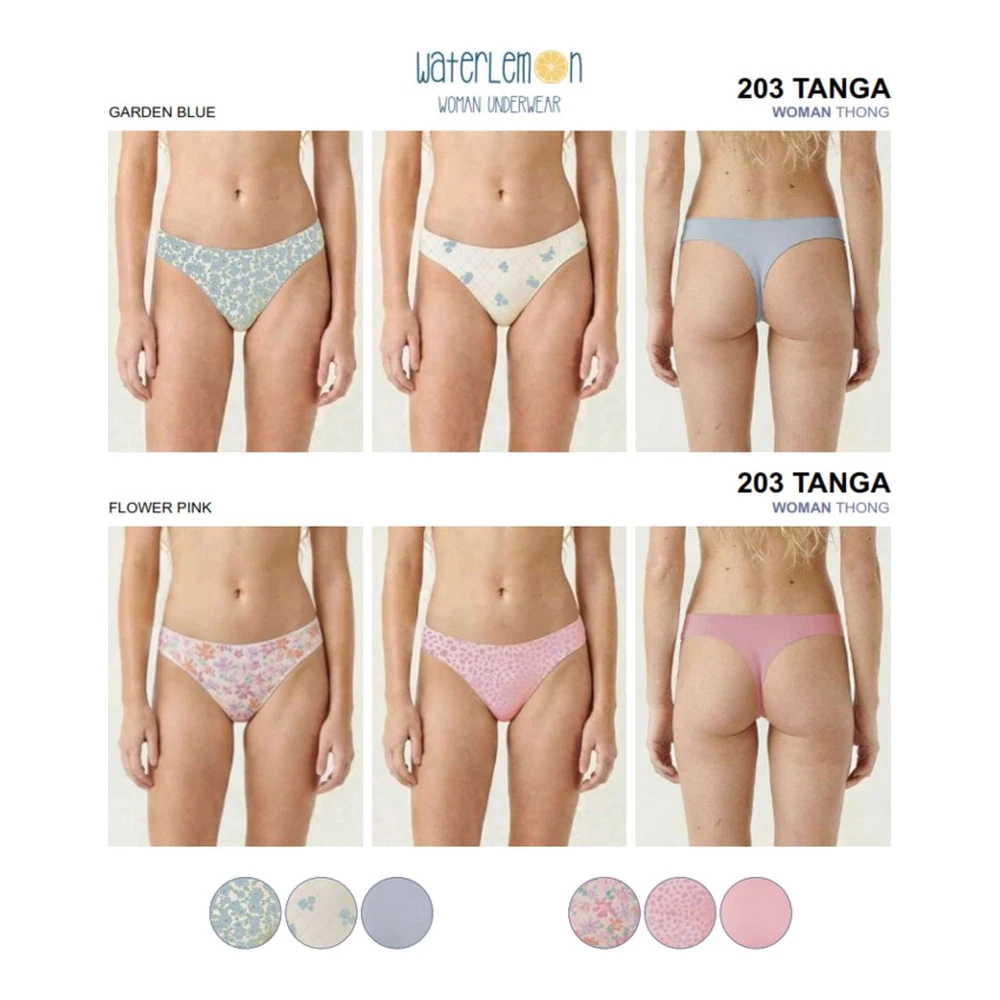 203 Tanga Pack de 3 Waterlemon - Imagen 2