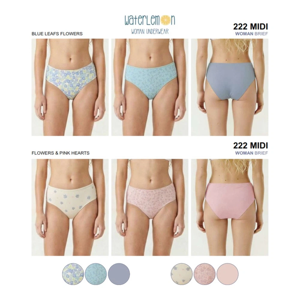222 Braga Midi Mujer Pack 3 Waterlemon - Imagen 2