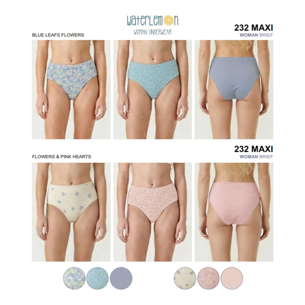 232 Braga Maxi Mujer Pack 3 Waterlemon - Imagen 2