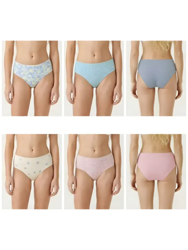 232 Braga Maxi Mujer Pack 3 Waterlemon