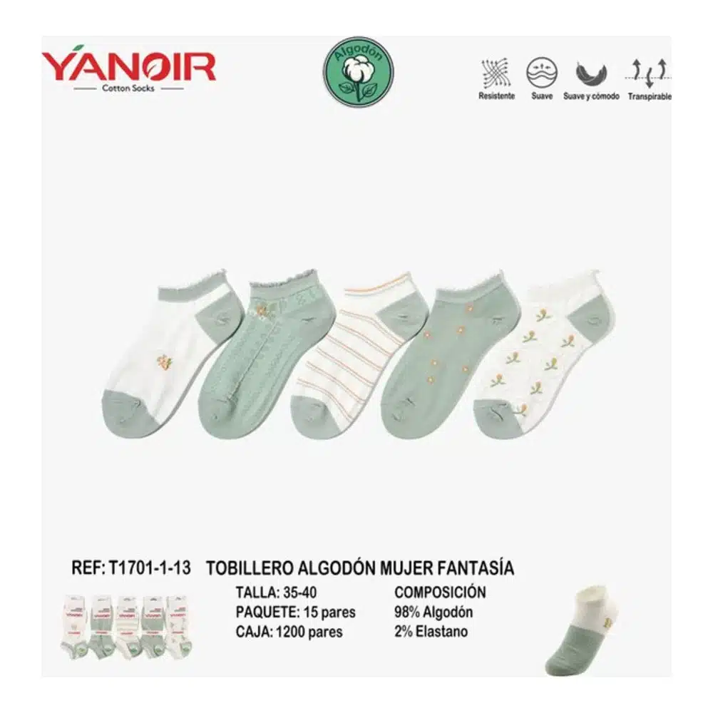 T1701 Tobillero Yanoir 35/40 Pack 15 - Imagen 3