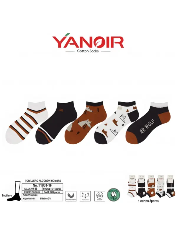 T1801 Tobillero Yanoir Pack 15