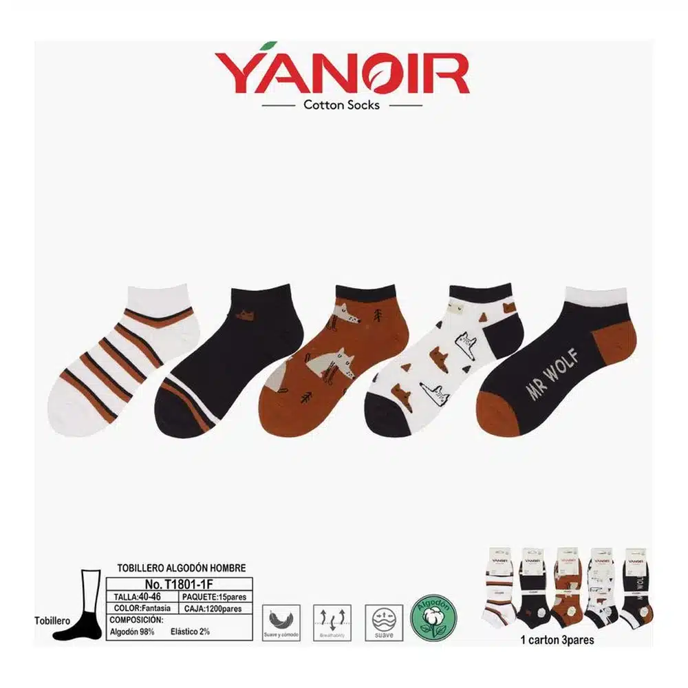 T1801 Tobillero Yanoir Pack 15