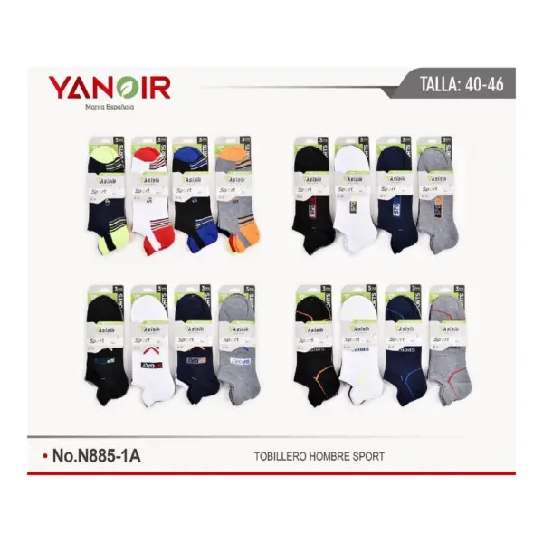 Calcetin Yanoir 885 Pack 12