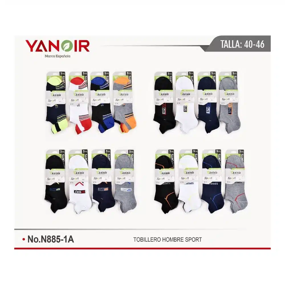 Calcetin Yanoir 885 Pack 12