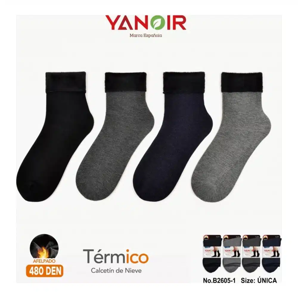 Calcetin Nieve Yanoir Cro B2605 Pack 12 - Imagen 2