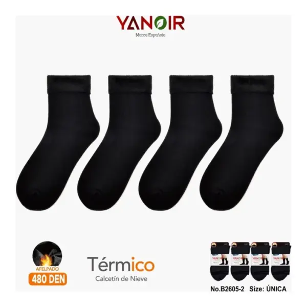 Calcetin Nieve Yanoir Cro B2605 Pack 12