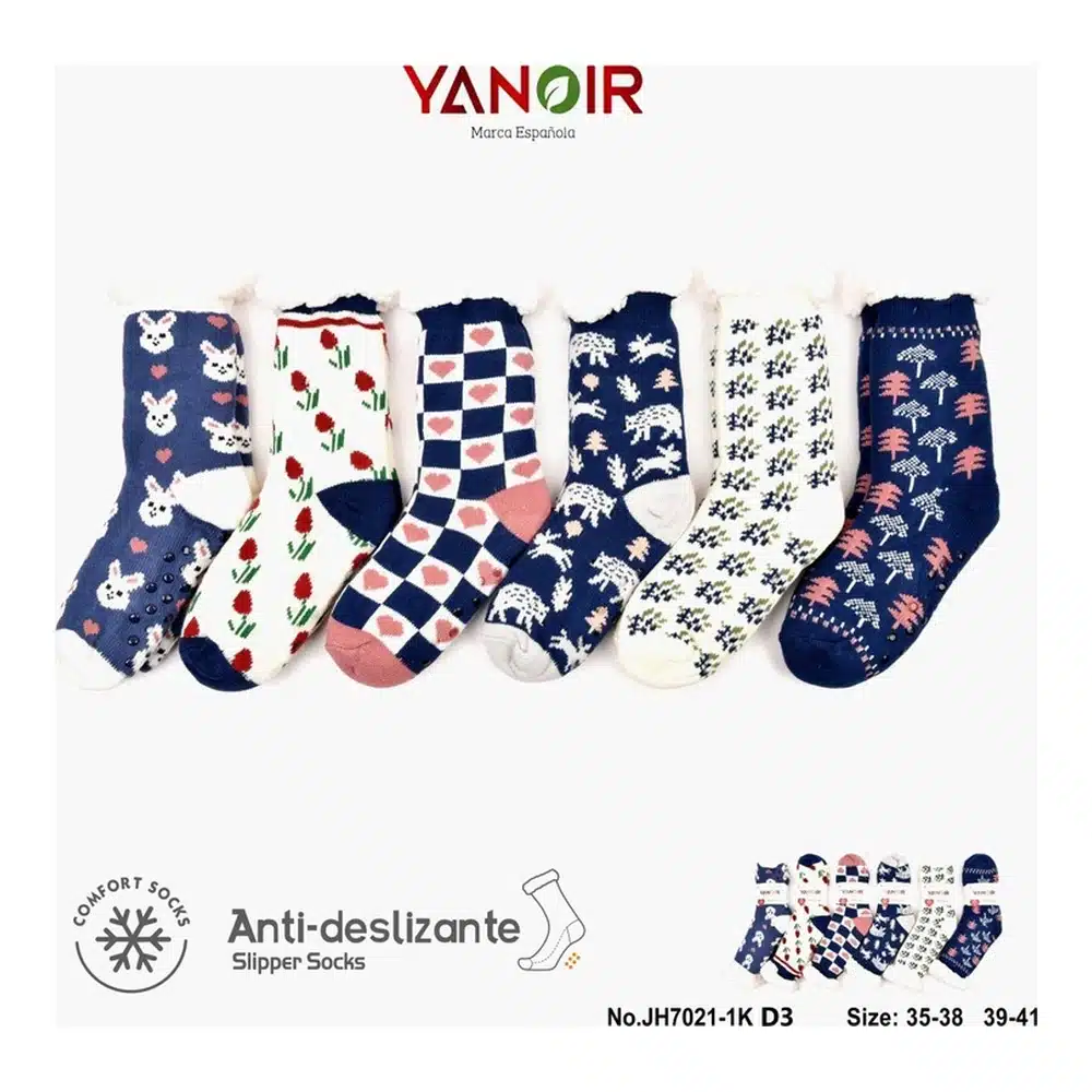 Calcetin Borrego Yanoir Sra Jh7021 Pack 12 - Imagen 8