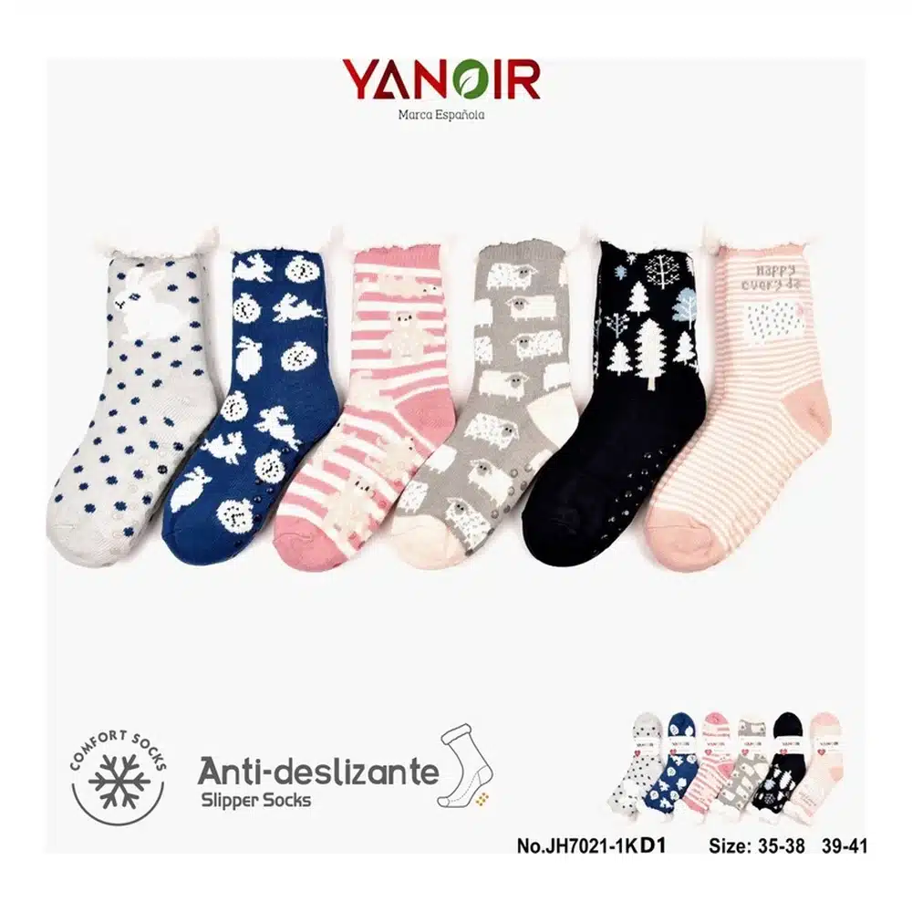 Calcetin Borrego Yanoir Sra Jh7021 Pack 12 - Imagen 10