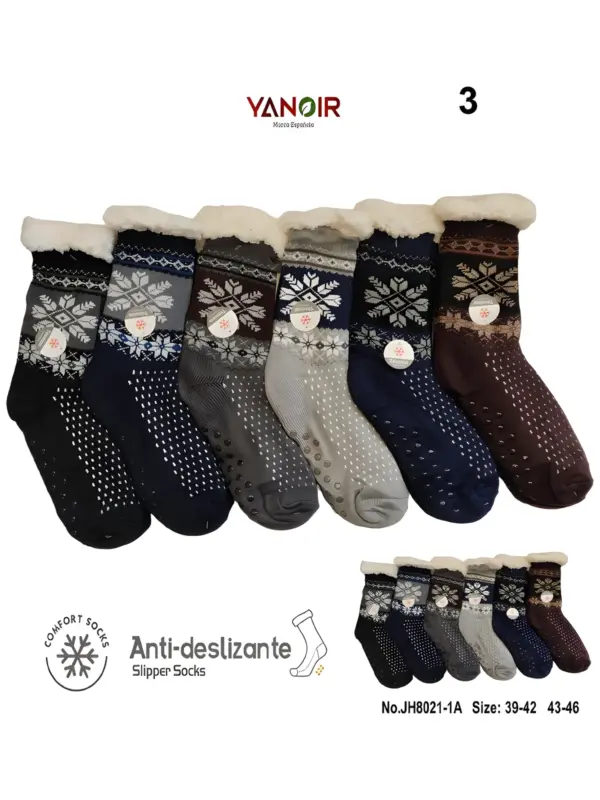 Jh8021 Calcetin Borrego Yanoir Jh8021 Cro Pack 12
