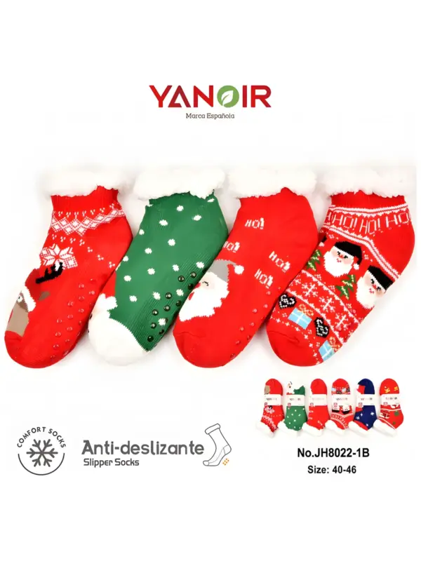 Calcetin Borrego Yanoir 40-46 Pack12 8022