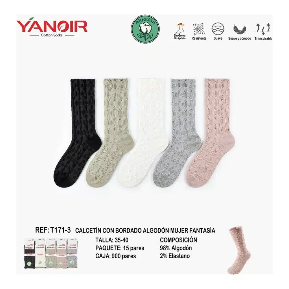 T171 Calcetin Yanoir Pack 15 - Imagen 2