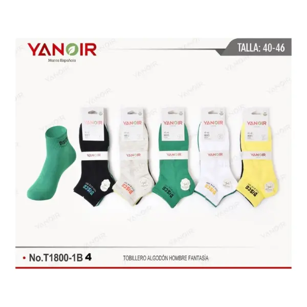 Calcetin Yanoir T1800 15 Pcs