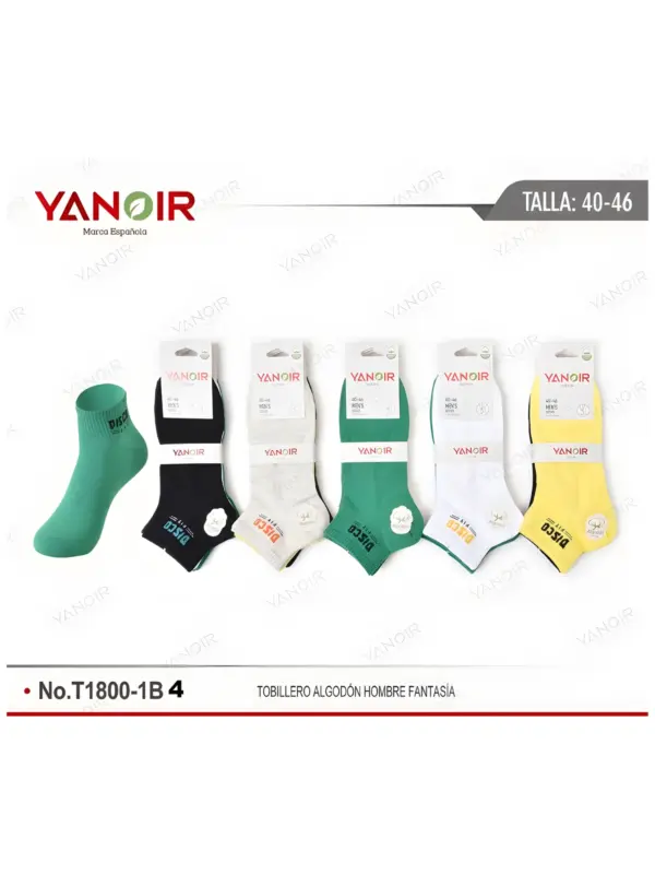 Calcetin Yanoir T1800 15 Pcs