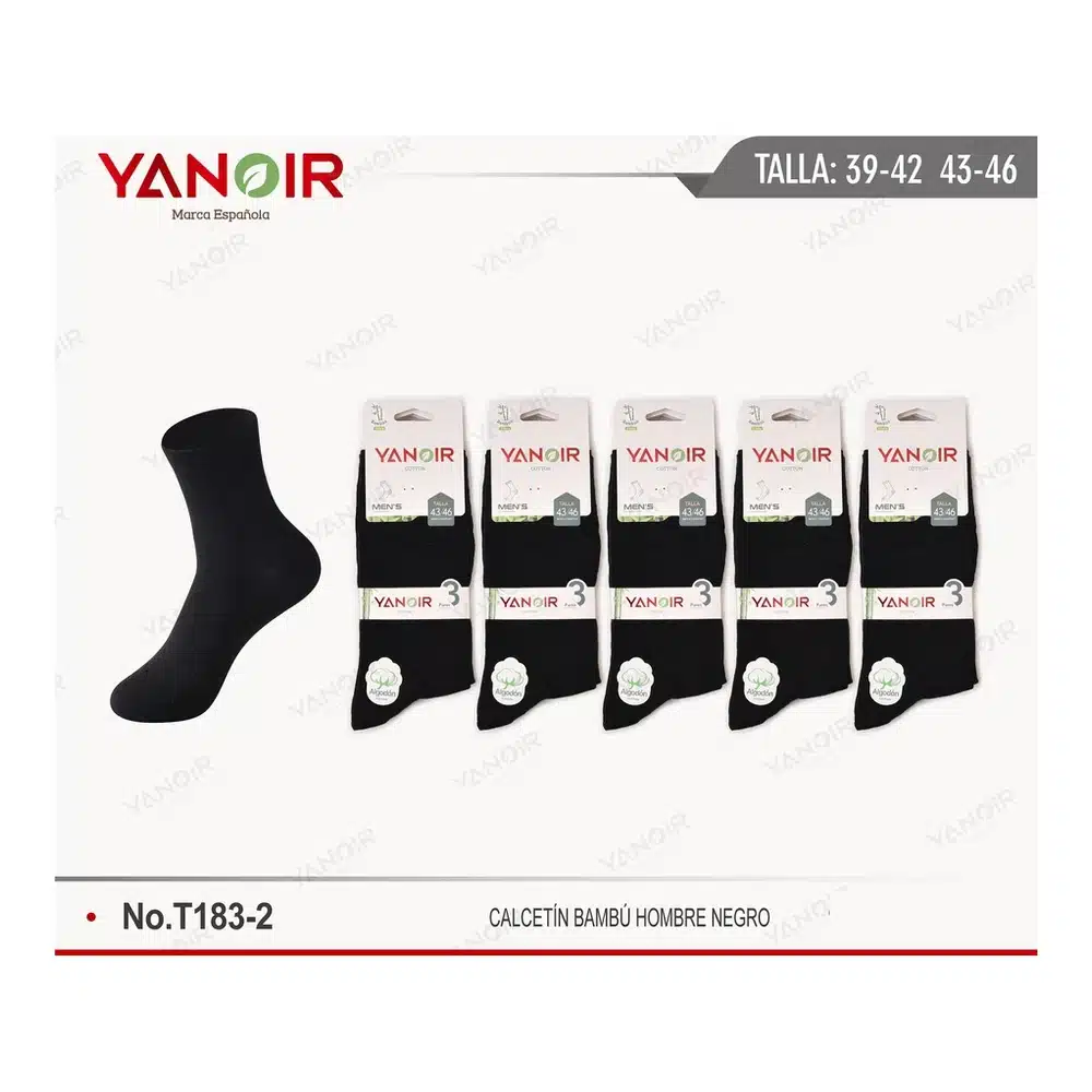 Calcetin Yanoir 183 Pack 15 - Imagen 2